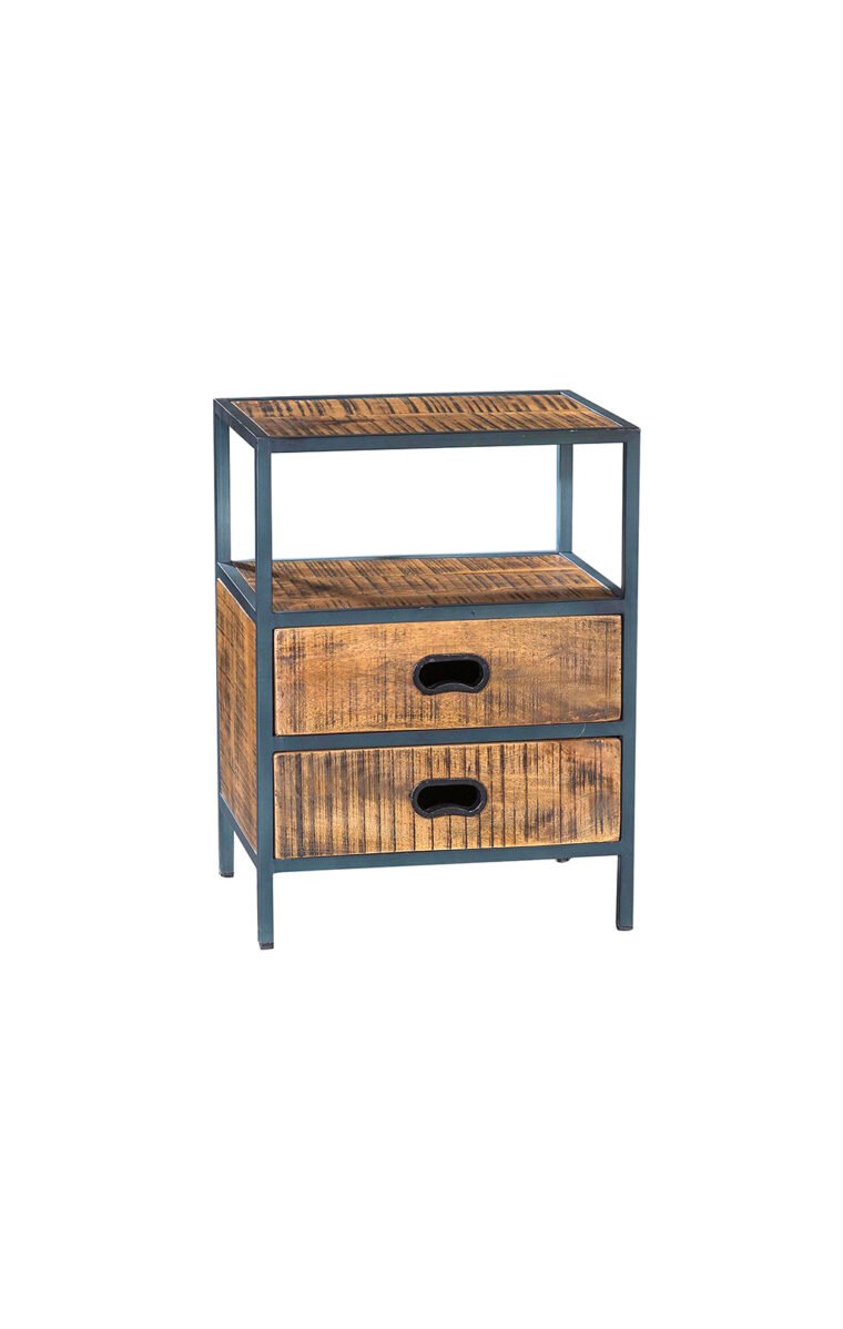 Milano 2 Drawer Side Table