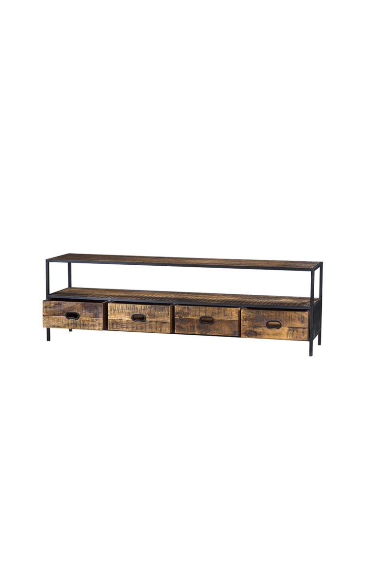 Milano 4 Drawer Media Console