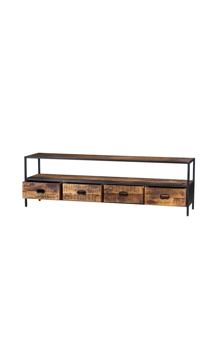 Milano 4 Drawer Media Console