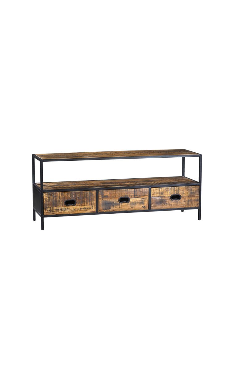 Milano 3 Drawer Media Console