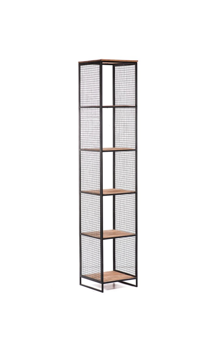 Eureka Wire Mesh Bookcase