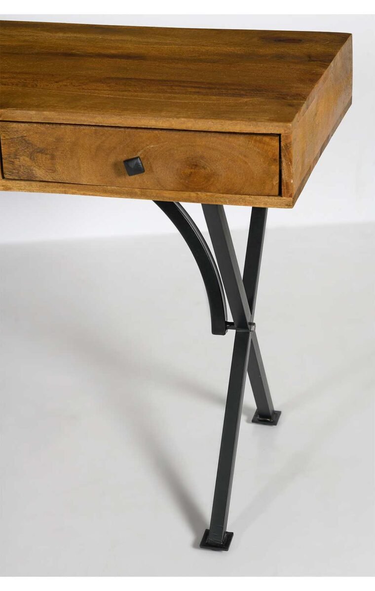 Dakota Wood Metal Desk